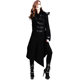 DEVIL FASHION Gothic Shadow Černá XL