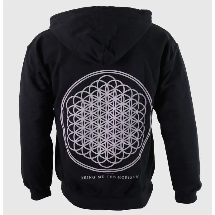 ROCK OFF Flower Of Life Zip Černá XL
